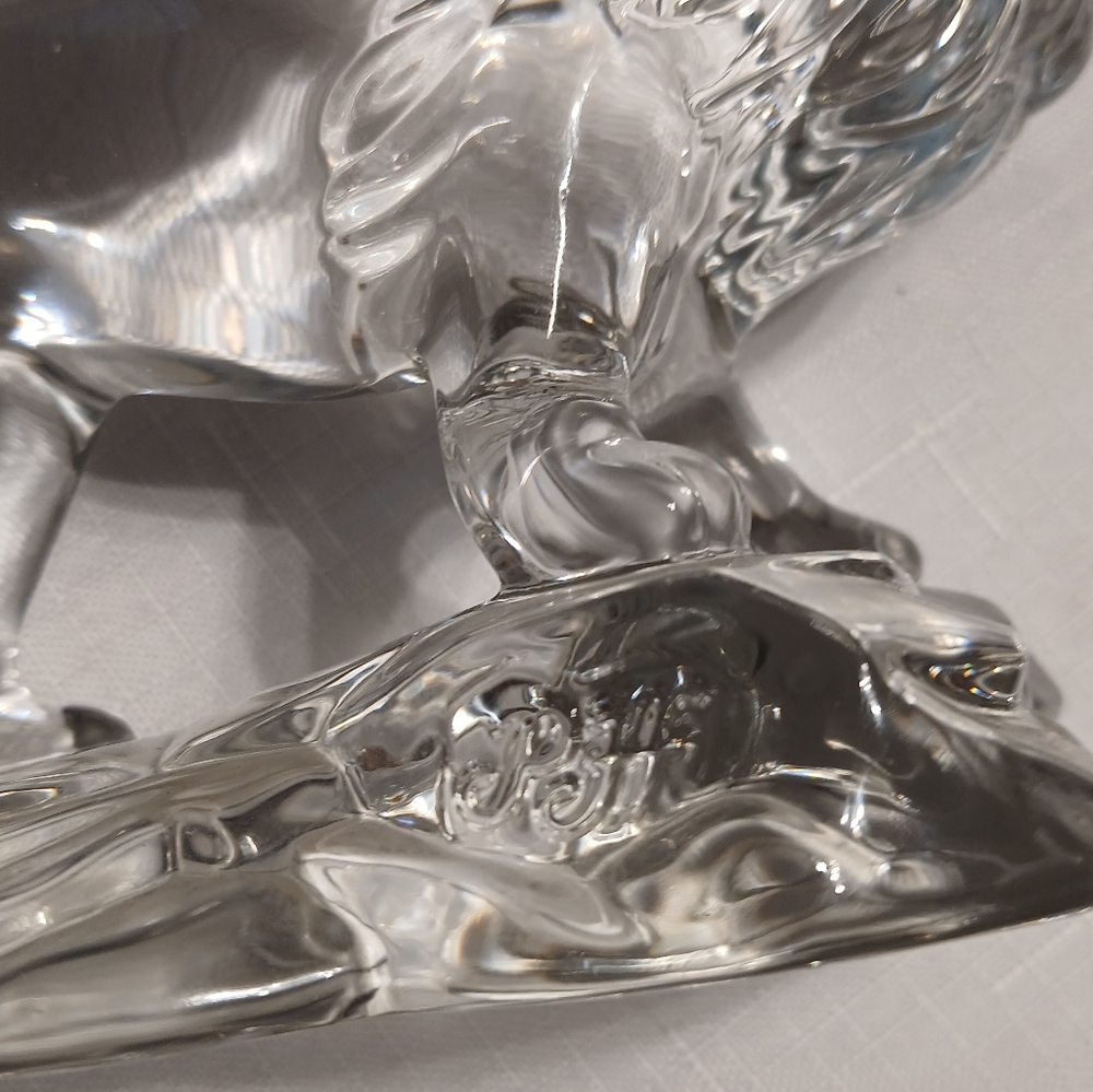Princess House Crystal Lion - Wonders of the Wild Collection - Picture 5 of 6
